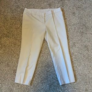 Size 10 Kenar khaki cropped dress pants